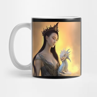 Dragon and Asian Queen Mug
